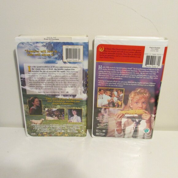VHS Tapes - Heidi & Pollyanna - Picture 2 of 9